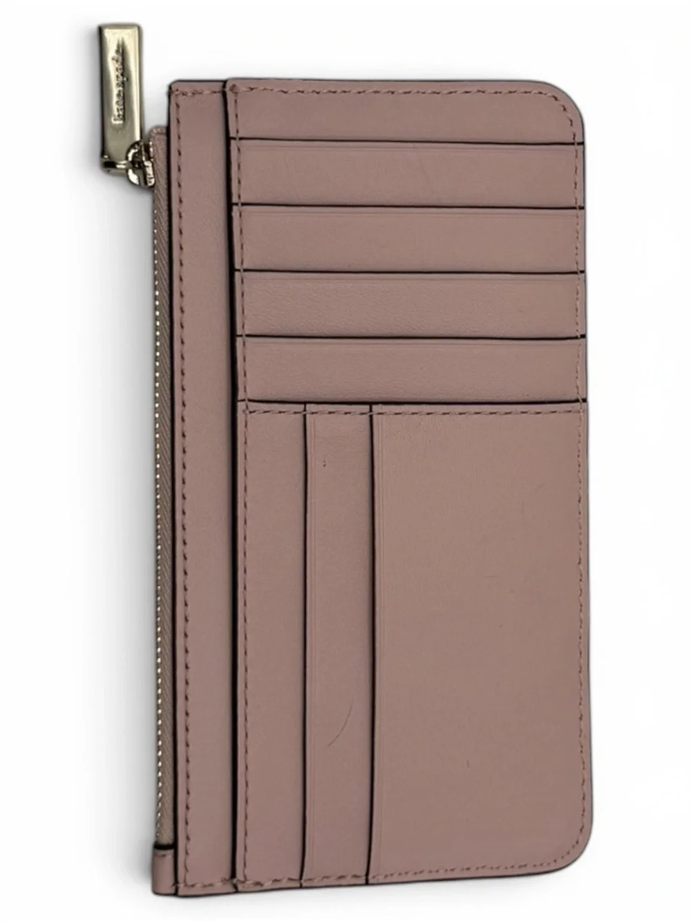 Kate Spade Natalia Quilted Leather Slim Card Holder Wallet